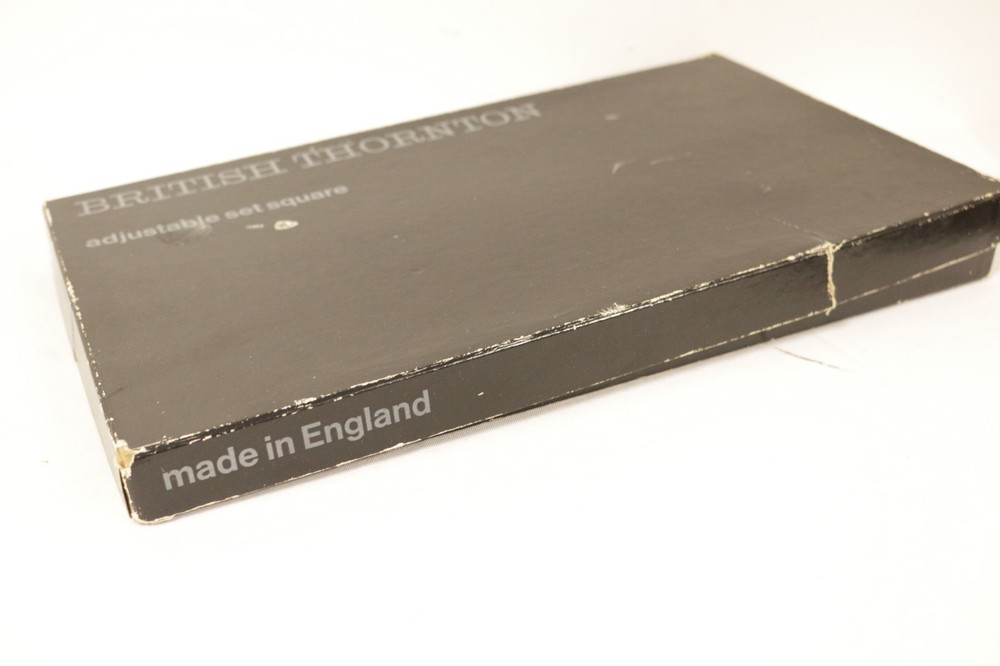 British Thornton Adjustable Set Squares Drafting Compass Rotring Tech Drawing