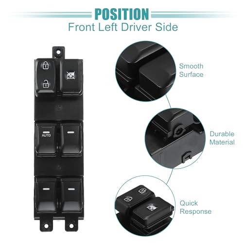 Front Left Driver Side Power Window Switch Window Control Switch Fit for Kia