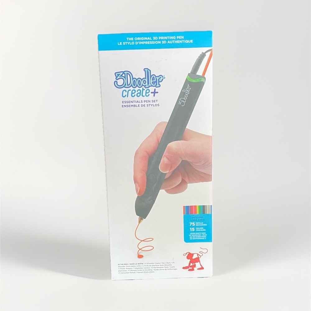 3Doodler Create+ Pen Set Adjustable Print Speed Layer Thickness