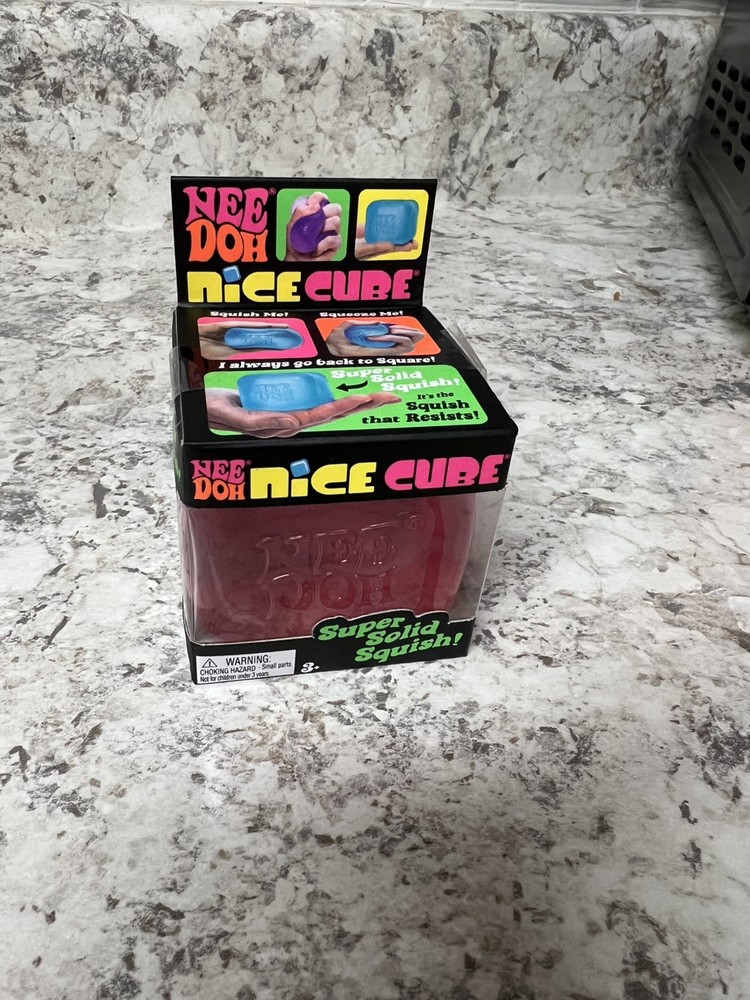 Pink Nee Doh Nice Cube