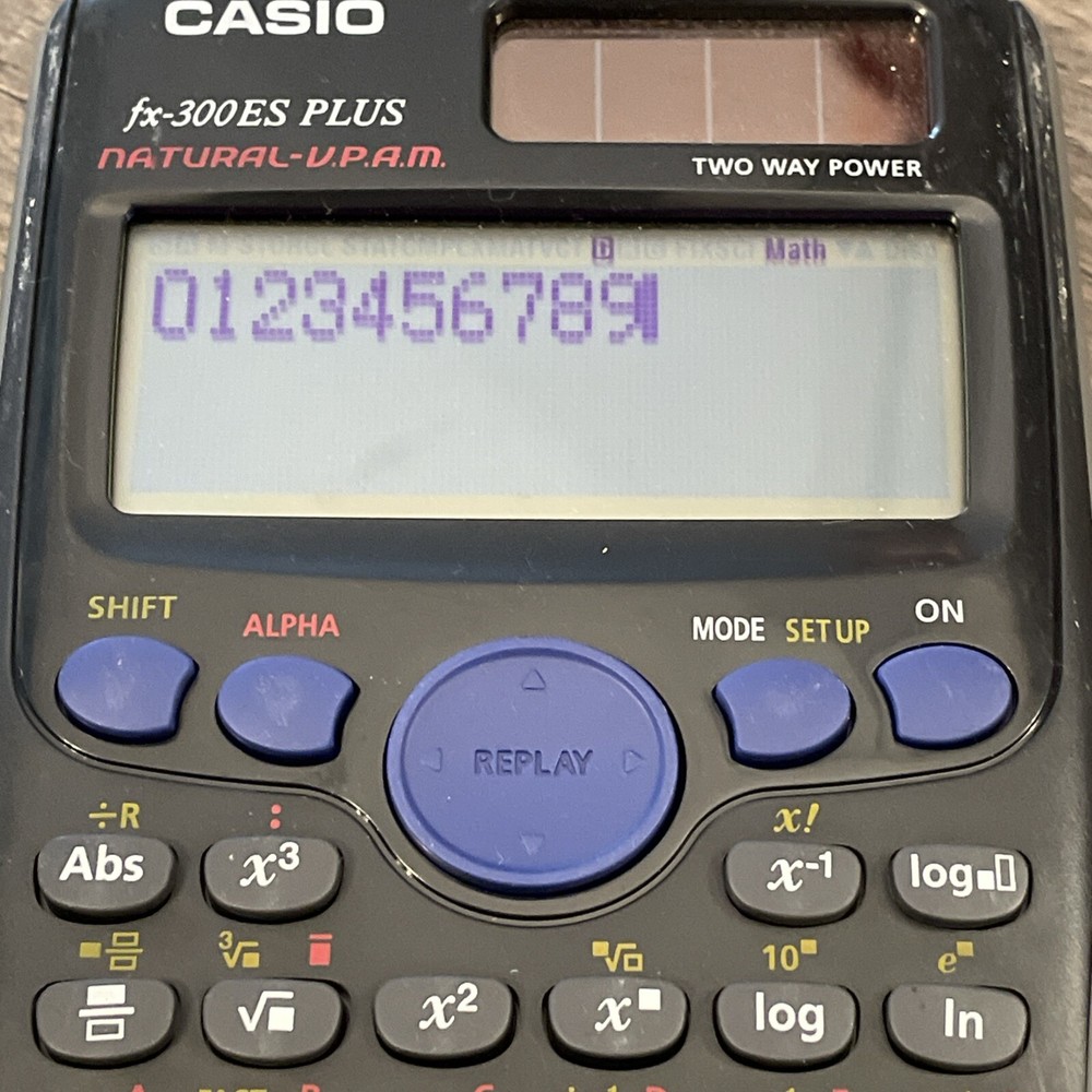 Casio FX-300ES Scientific Calculator School Math