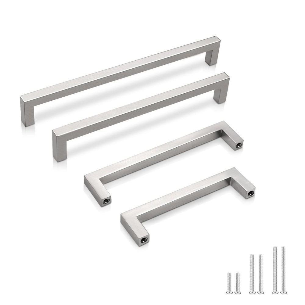Cabinet Pulls - Solid Zinc Alloy Kitchen Cabinet Handles & Knobs for Drawers,...