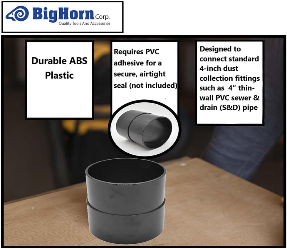 11426 4-Inch PVC Pipe Adapter