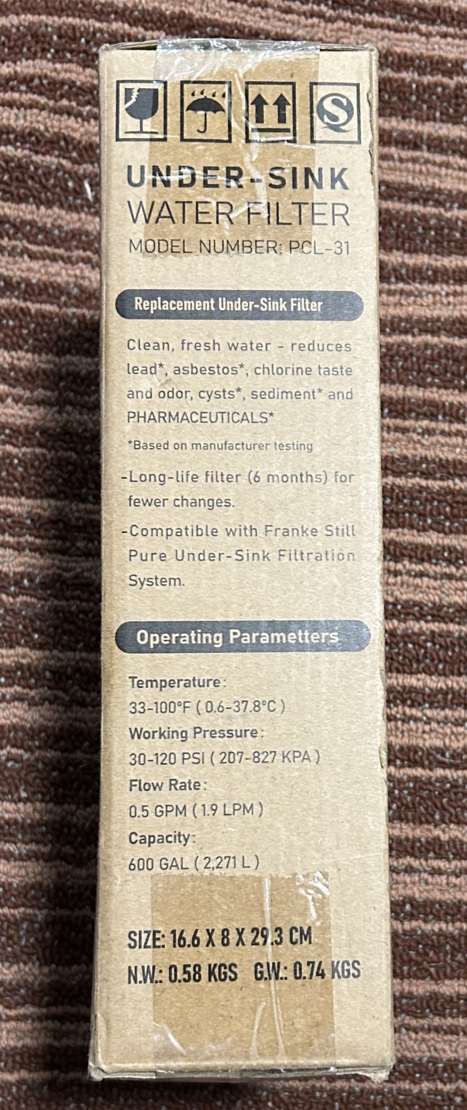 2pk FRC06 Cartridge for Franke FRCNSTR/FRC06 and FRCNSTR100/FRC06FRC06 Filters