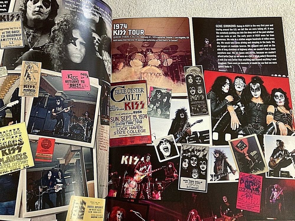 KISS End Of The Road Tourbook Program 2020 "V3" Live World Tour Not Aucoin Gene