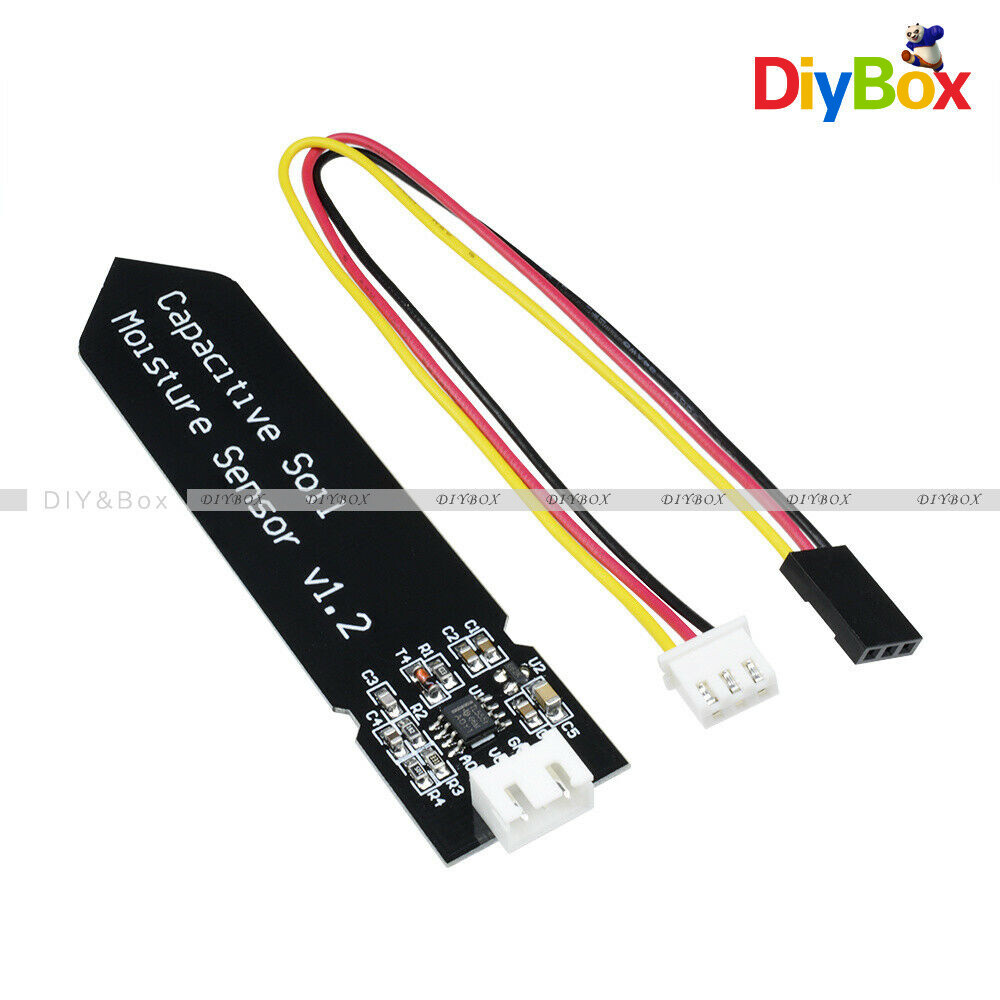 Analog Capacitive Soil Moisture Sensor V1.2 Corrosion Resistant + Sensor Cable