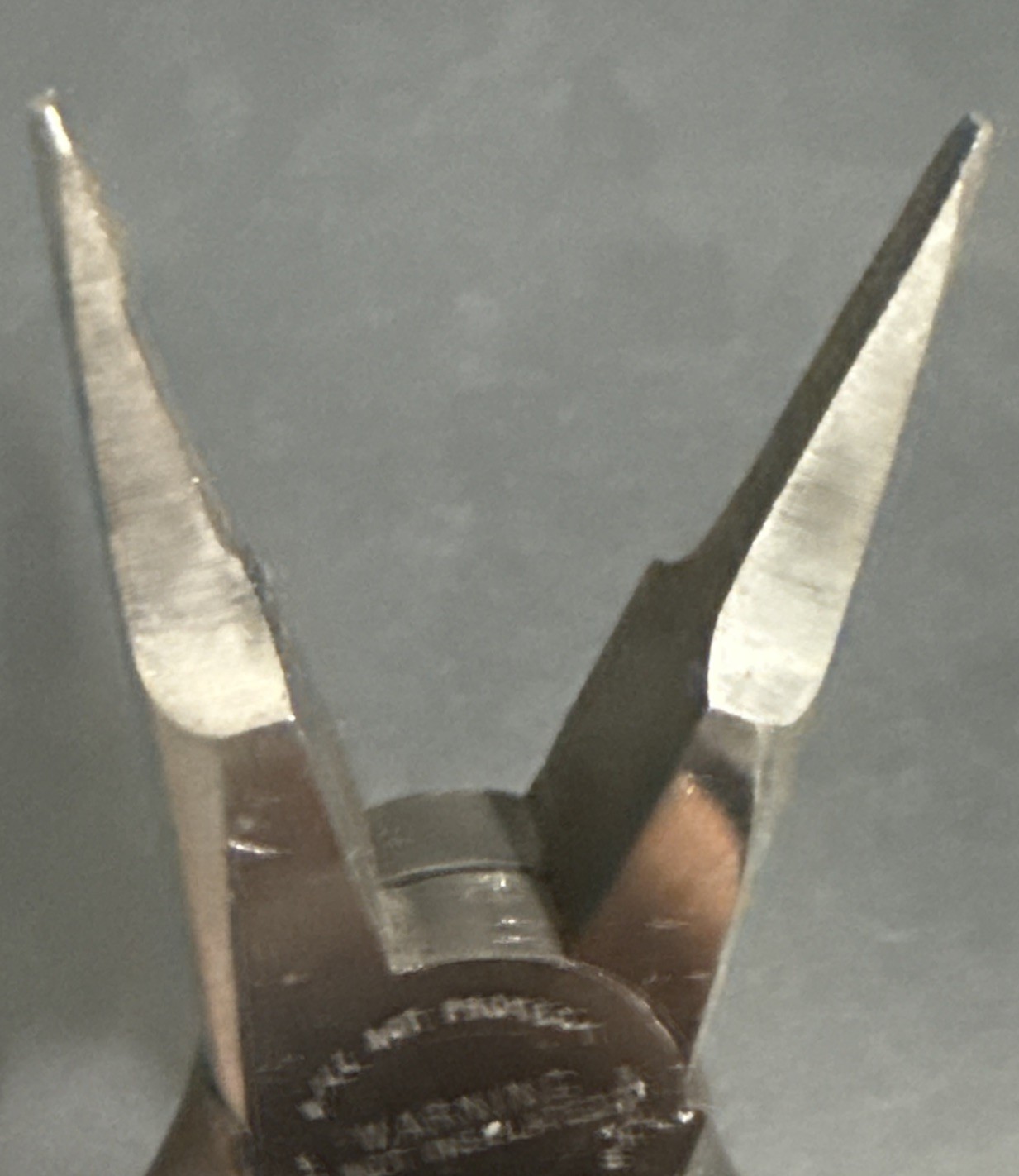 1994 VINTAGE KLEIN TOOLS SHORT NOSE PLIERS NEEDLE TELEPHONE WORK D2291 NOS USA