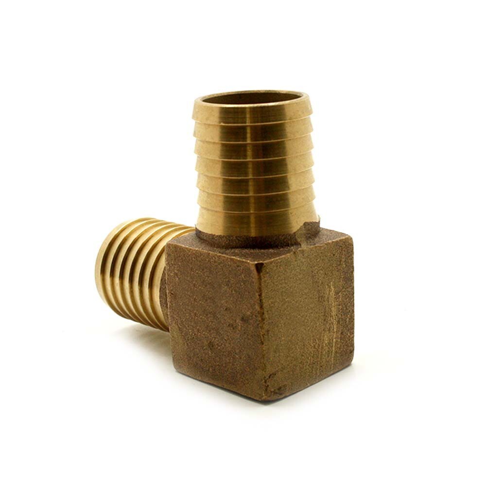 Thrifco 6522122 1 inch Brass Insert Elbow