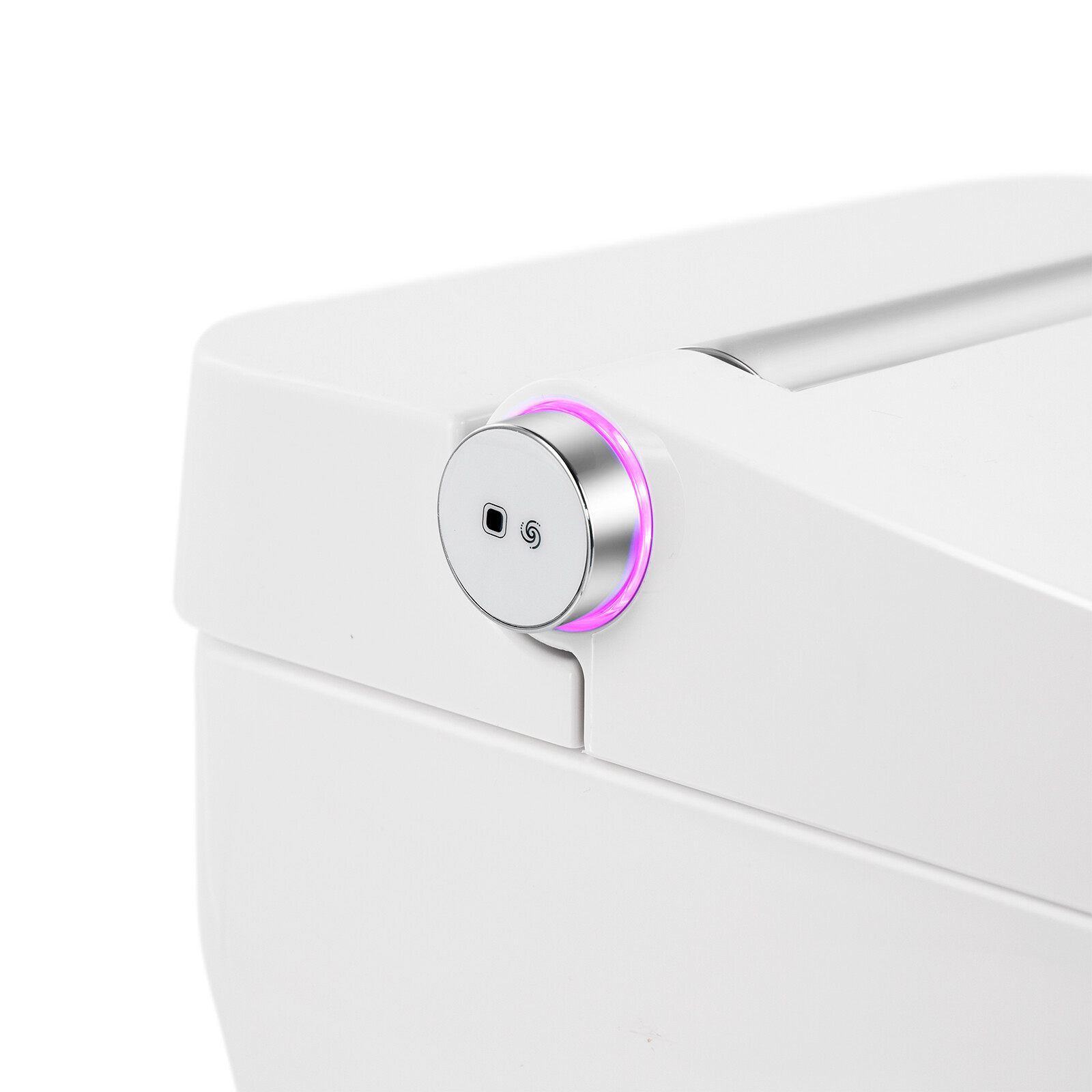 1.27GDF One Piece Smart Toilet Heat Auto Flush Foot Sensor Night Light