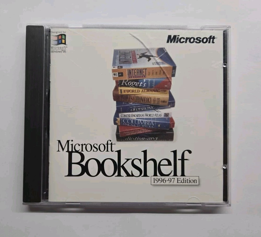 Microsoft Bookshelf 1996-97 Edition Designed for Windows 95