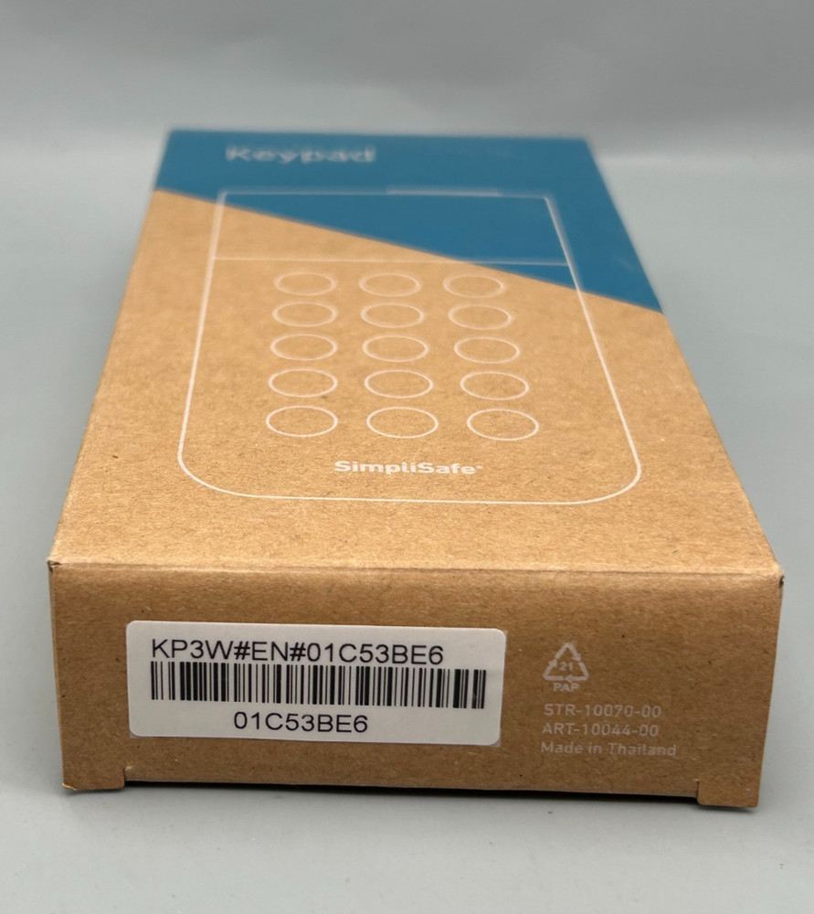 Simplisafe Keypad (KP3W) Home Security System (SSKP3)