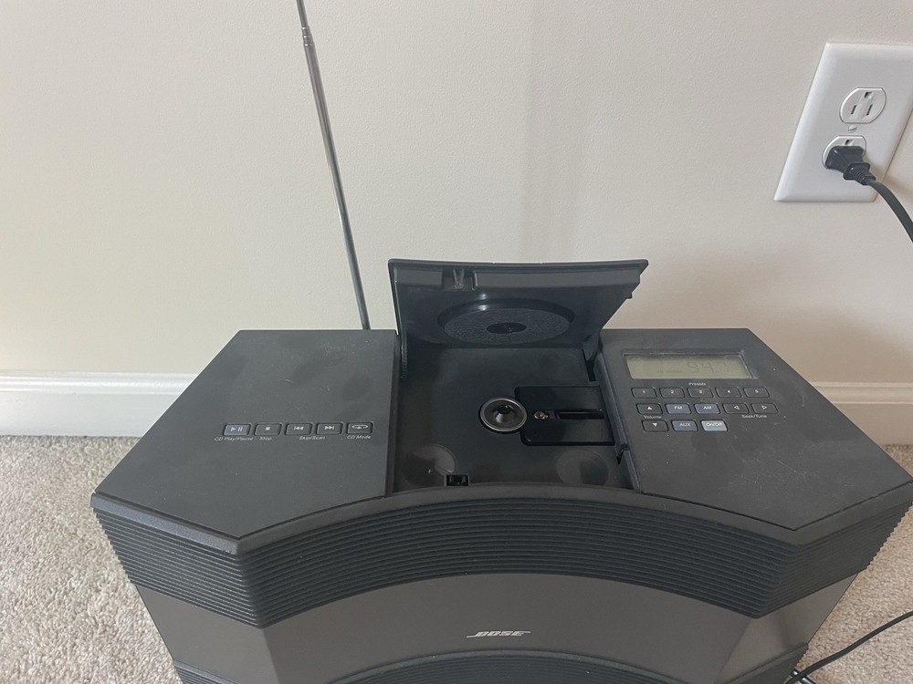 Bose Acoustic Wave Music System w/ 5-CD Multi-Disc Changer - TESTED - Gray