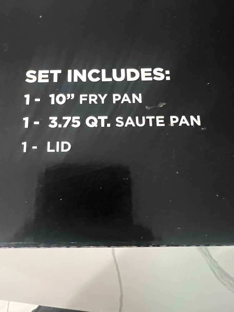 Gotham Steel Stackmaster 3 Piece Set frying Nonstick Space Saving Pans