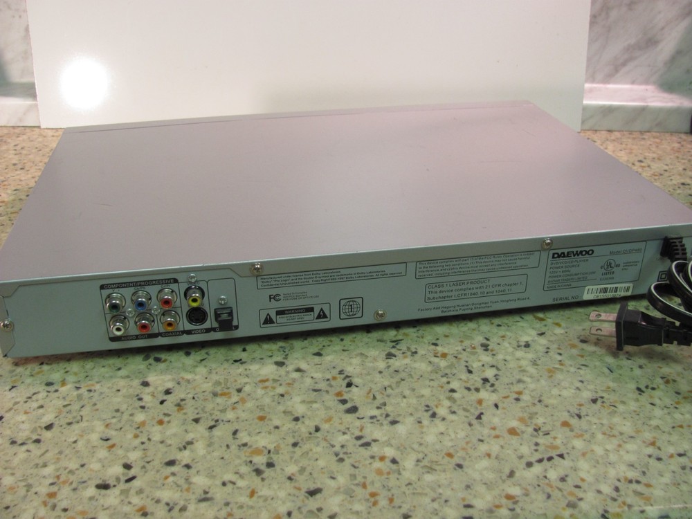 Samsung DVD-P480 Progressive Scan DVD Player
