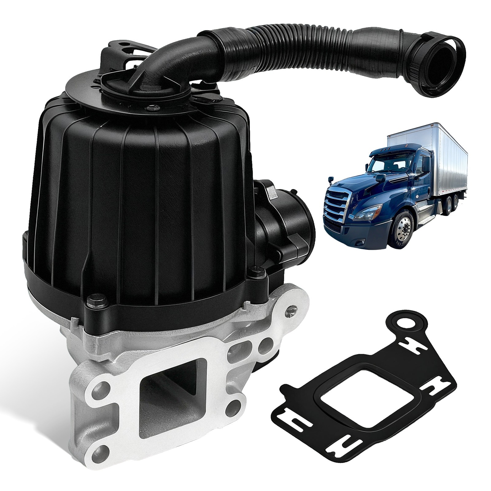 Crankcase Breather Oil Separator For Freightliner For Detroit DD15 DD13 Engine