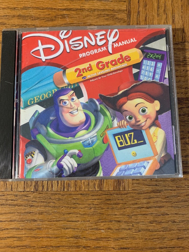 Buzz Lightyear 2nd Grade Computer Software