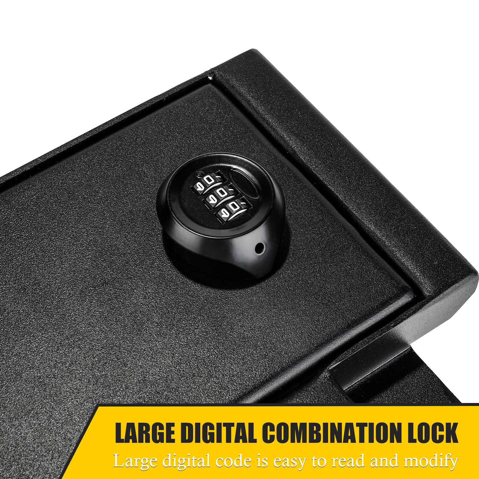 Fits Toyota 2022-2025 Tundra & Sequoia Center Console Safe Half Cabinet Storage.