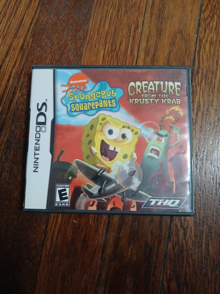 Spongebob Creature from the Krusty Krab - Nintendo DS Case Only