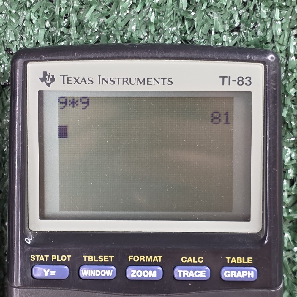 Texas Instruments TI-83 Graphing Calculator with Cover