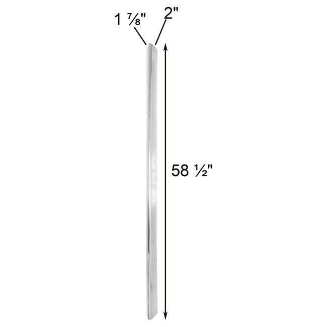 S&K Telescoping Aluminum Triangular Pole, 12'