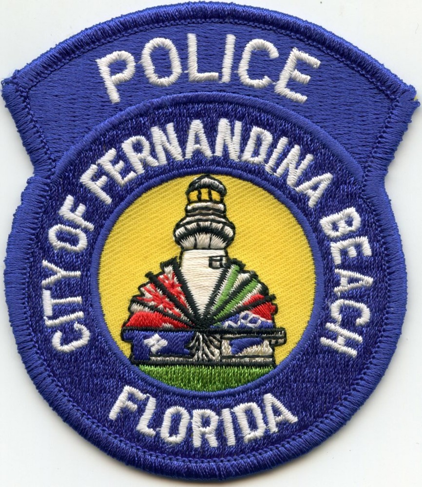 FERNANDINA BEACH FLORIDA FL Lighthouse POLICE PATCH