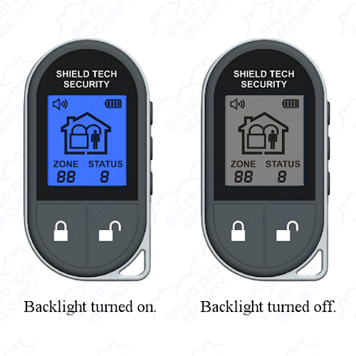 Wireless House Alarm Kit Security System Voice Prompt Backlit Screen US Plug FS