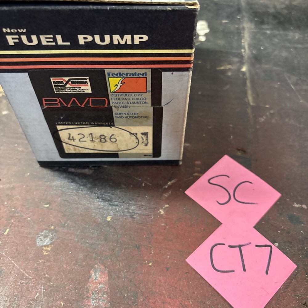 NOS BORG WARNER MECHANICAL FUEL PUMP 42186