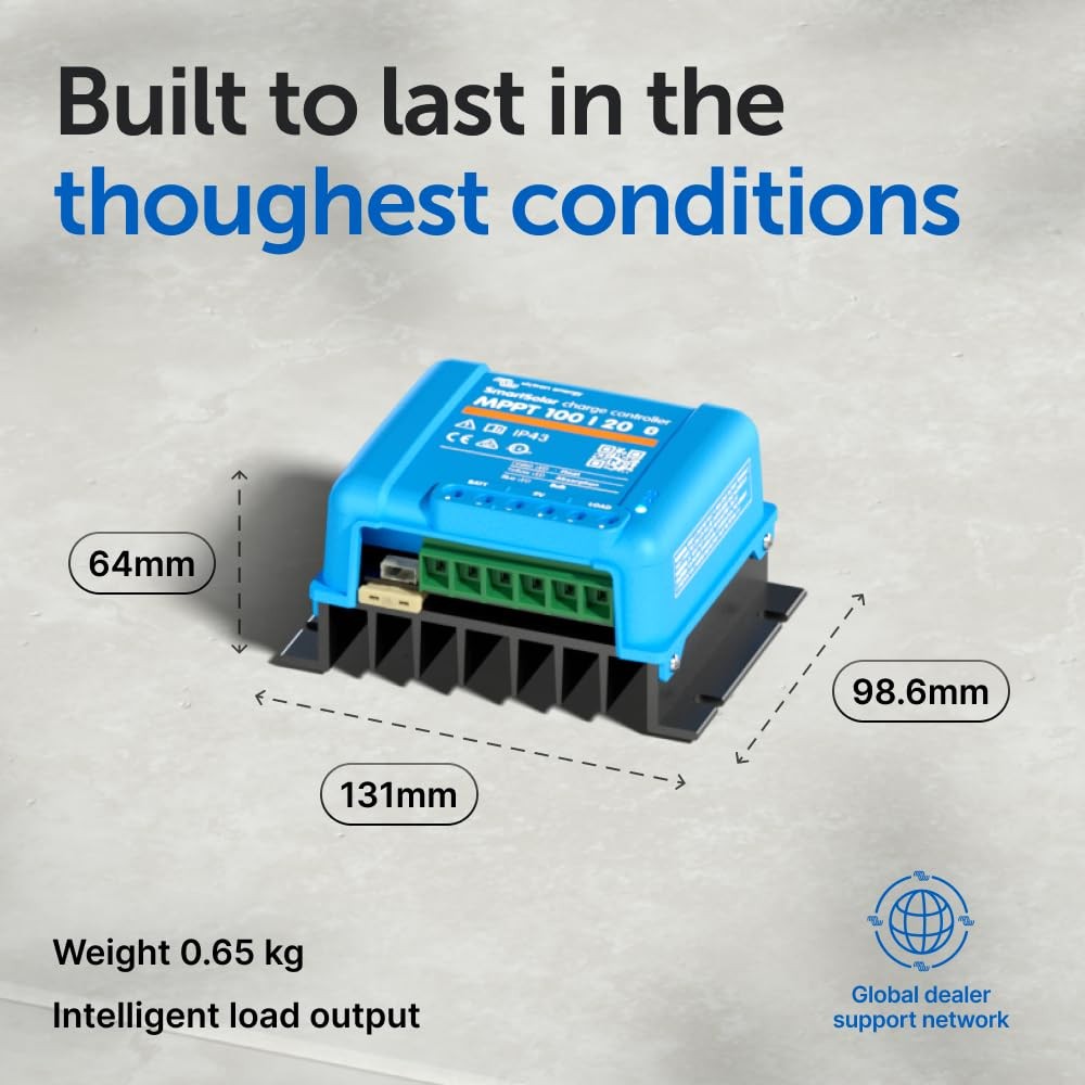 SmartSolar MPPT Solar Charge Controller (Bluetooth) - Charge Controllers for ...