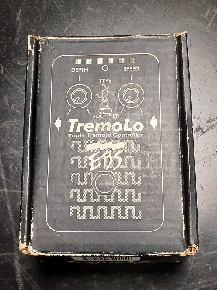 EBS Triple TremoLo Controller Bass Effect Pedal