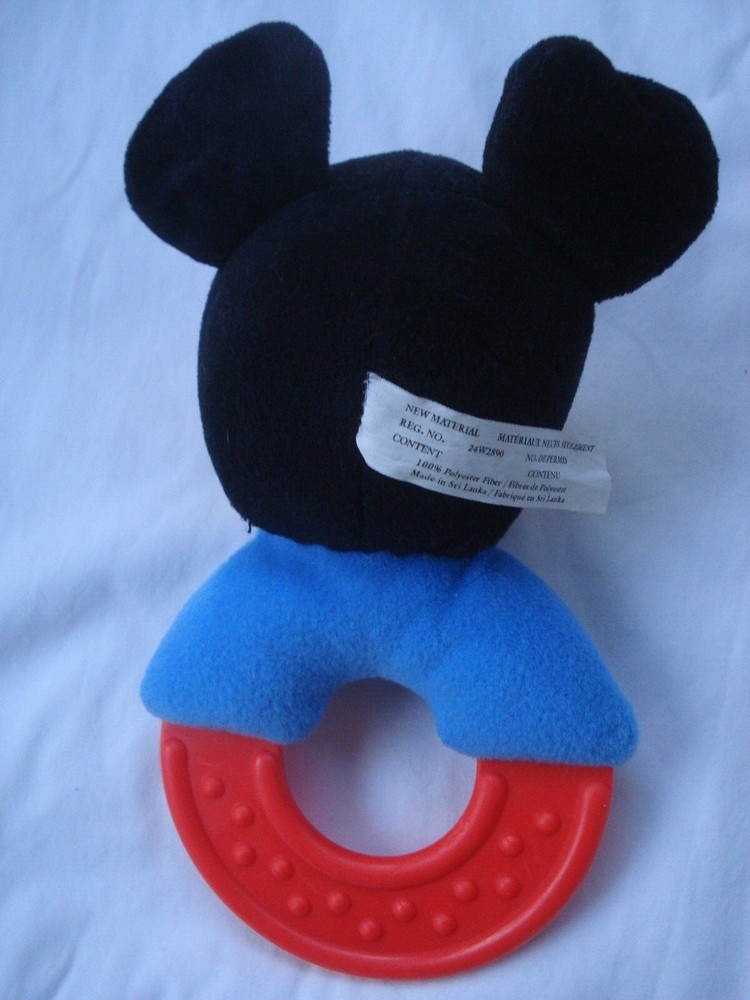 Baby Mickey Infant Rattle Teether