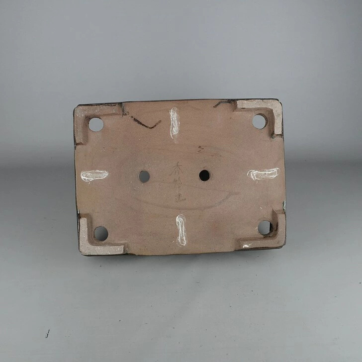 Used Tokoname Bonsai Pot - Shuho Maker - Medium Size Rectangular Pot - 34.5cm