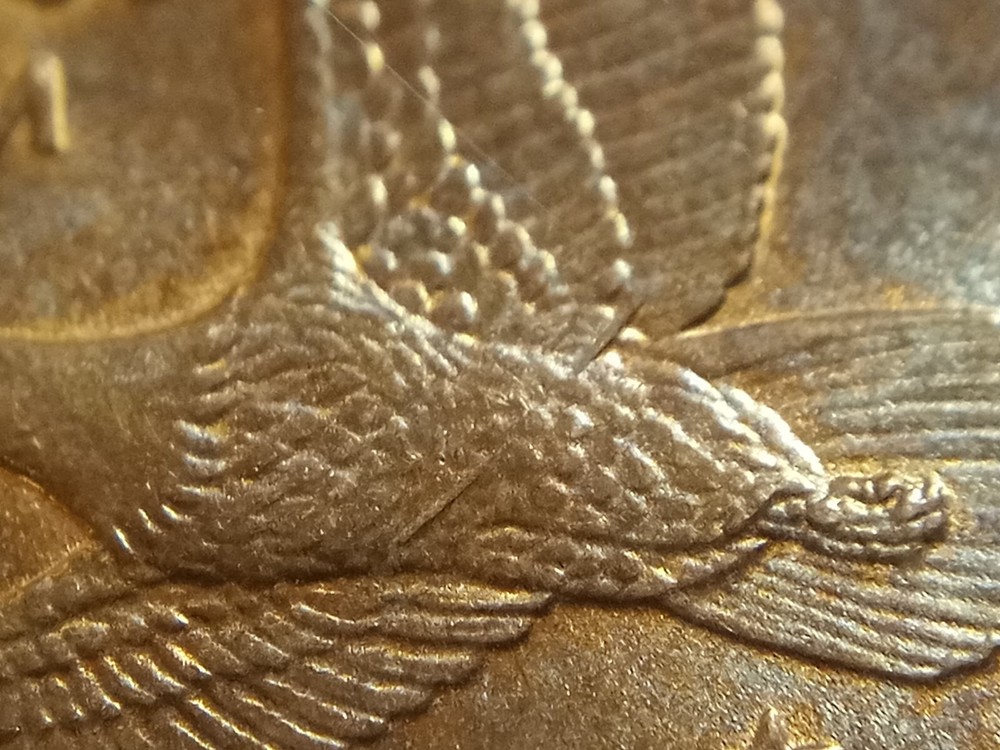 2000 P Sacagawea Dollar Speared Eagle Variety MS65