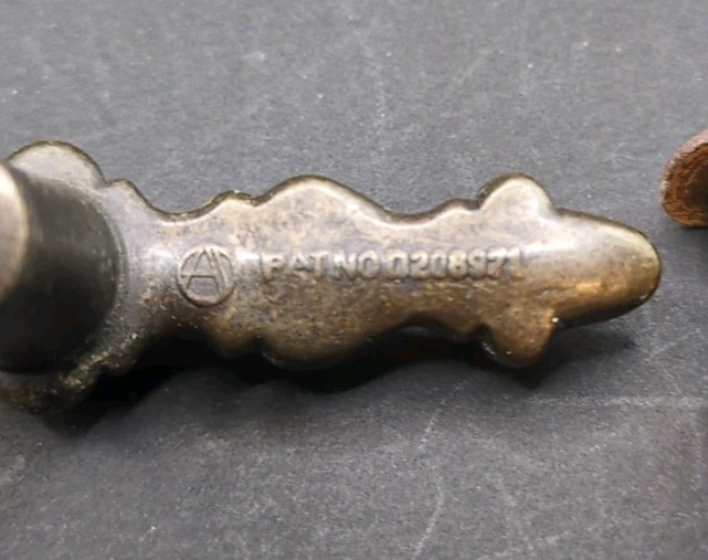 Lot of 16 Amerock MCM Brass Drawer Pull Handles RD 1968 CAN 5.5" With Screws