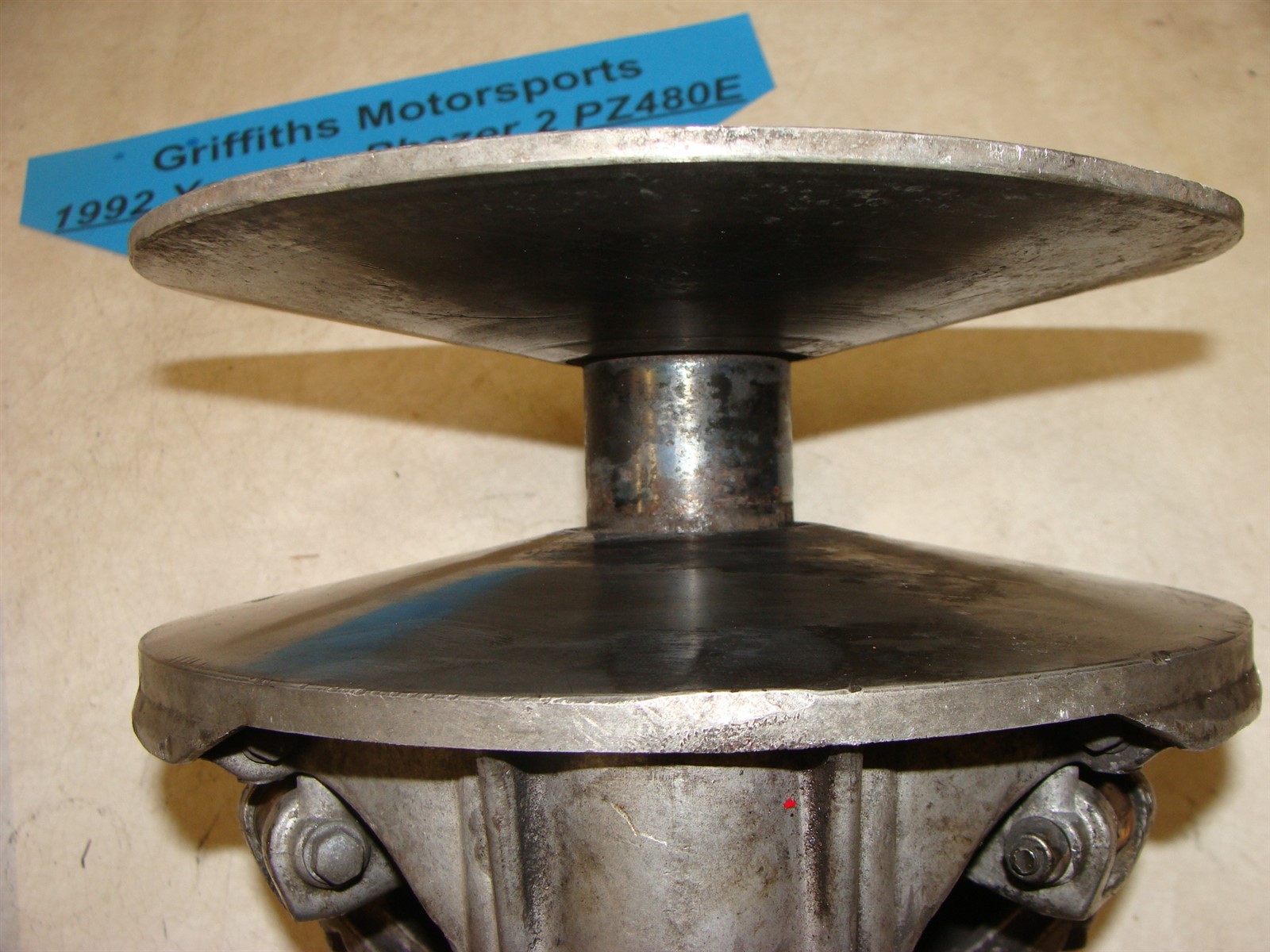 1992 YAMAHA PHAZER 2 II PZ480e primary clutch w bolt belt drive torque cvt