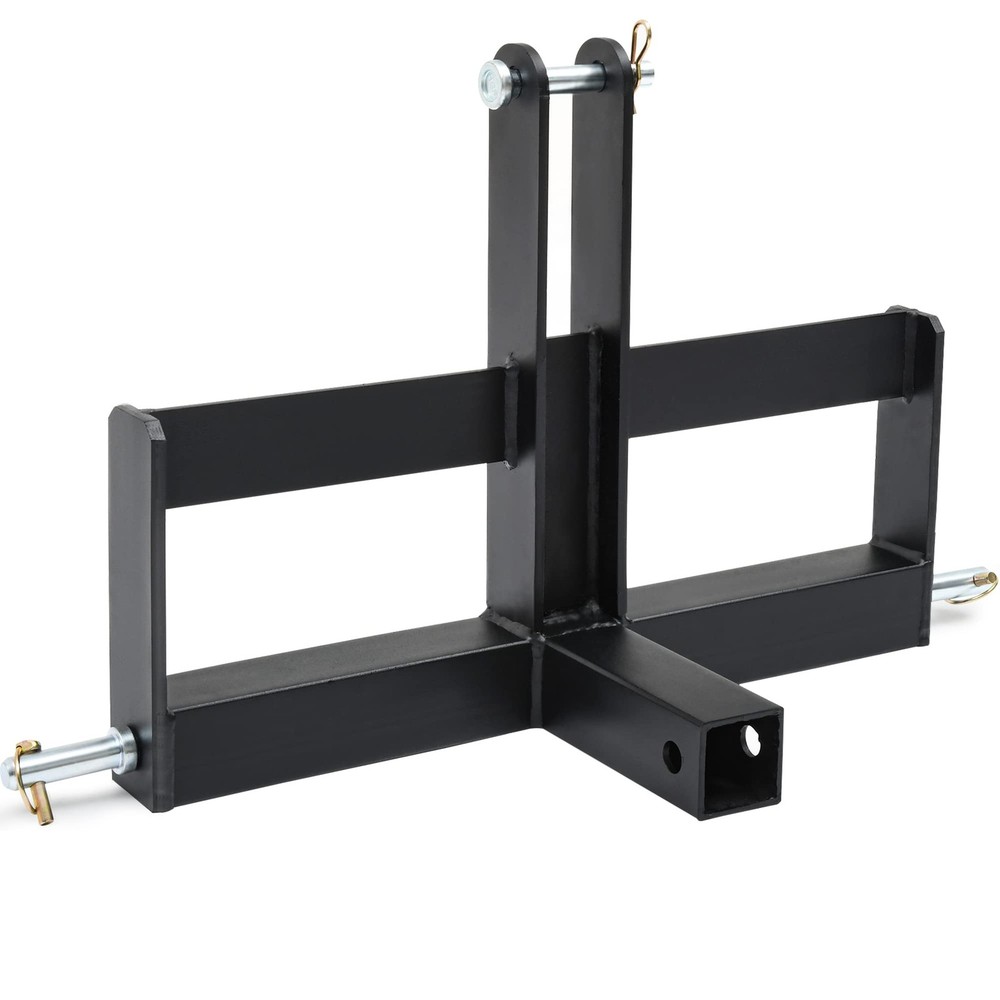 3 Point Hitch Receiver for Tractor 2'' Category 1 Quick Attach Drawbar Adapter