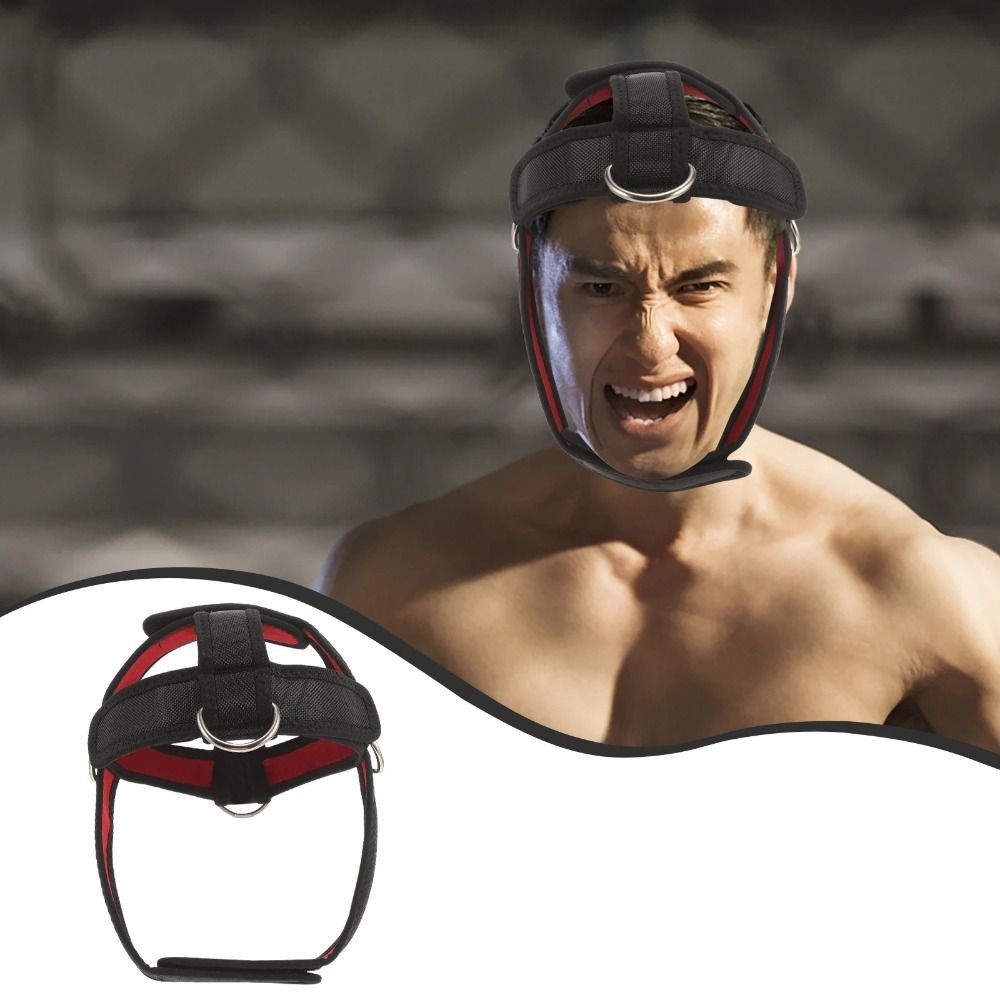 Head Harness Weight Lifting Neck Muscle Strength Training Exercise Practical US
