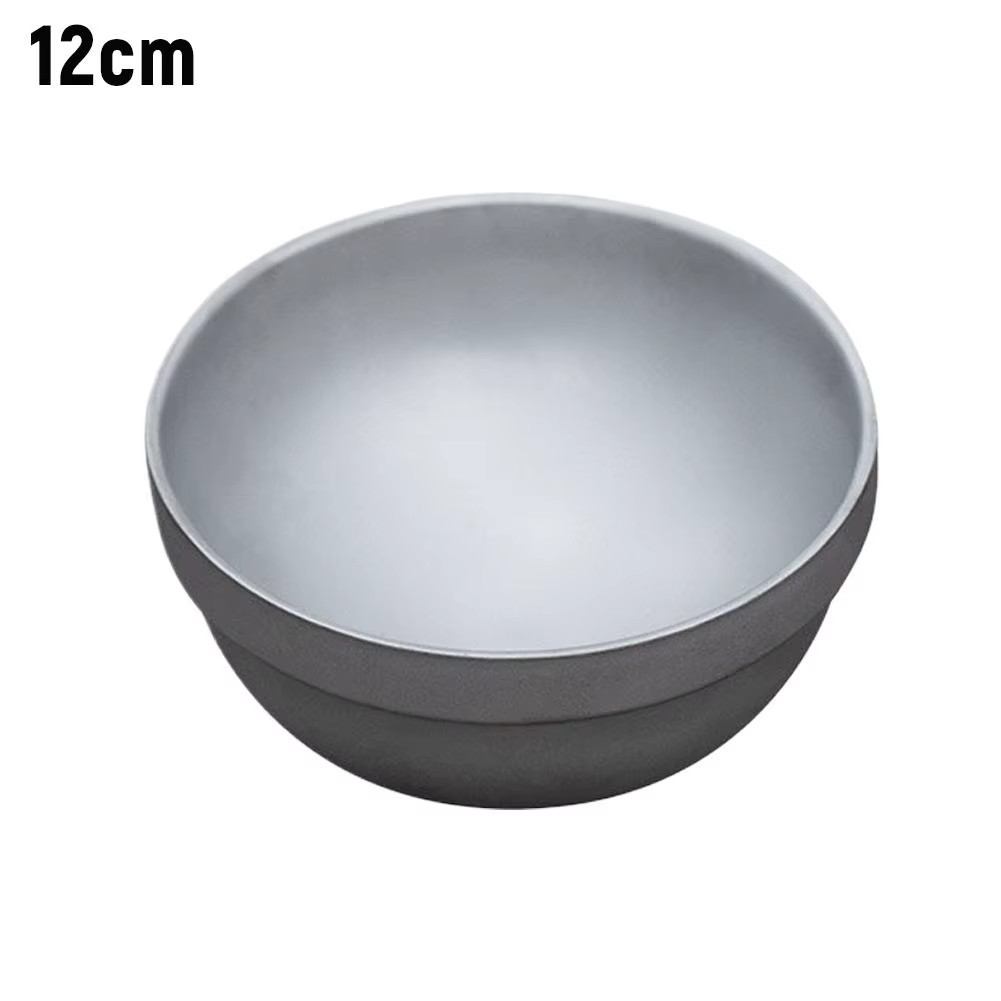 Titanium Portable Multi-Functional Double Layer Anti-Scald Camping Bowl