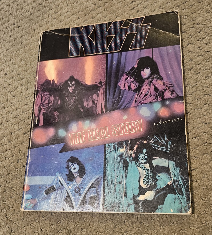 KISS 1980 THE REAL STORY 112 PAGE BOOK