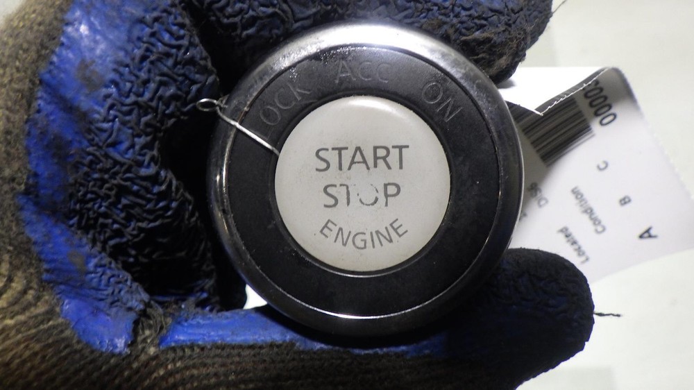12 NISSAN ALTIMA Ignition start stop button