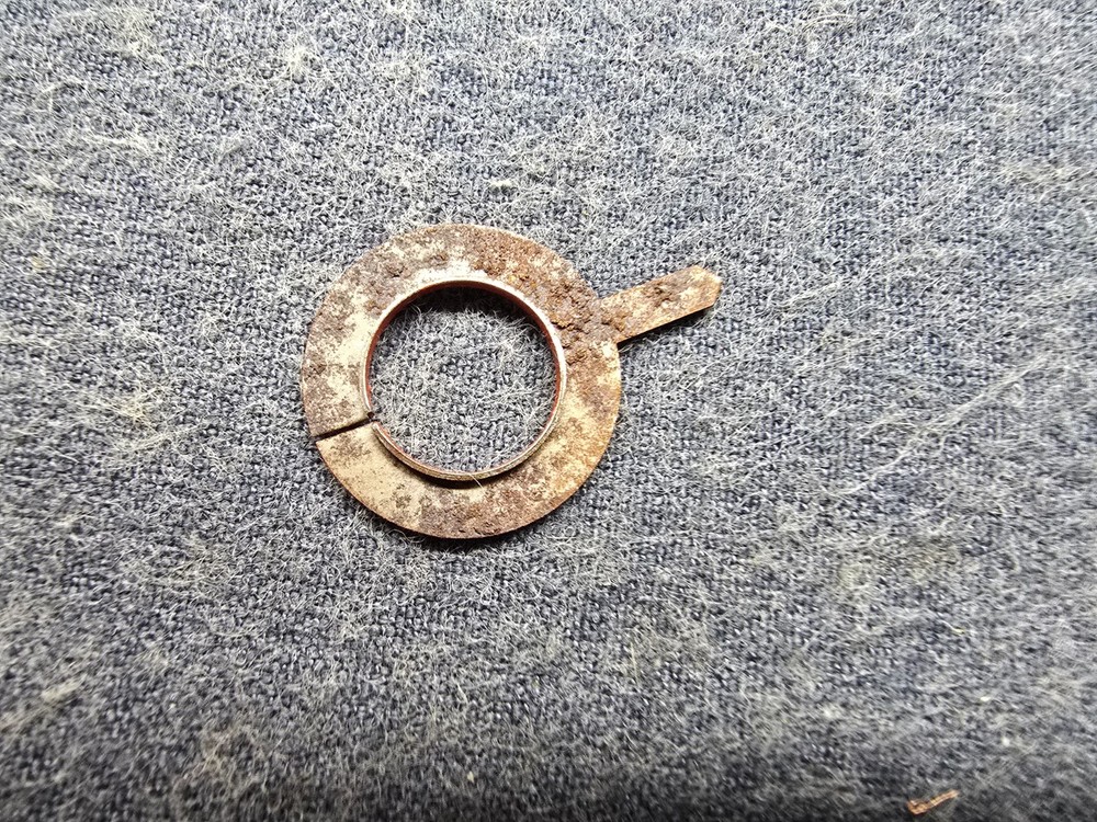 R L Drake R-4B Receiver Parts - Preselector Indicator Ring / Pointer, Red