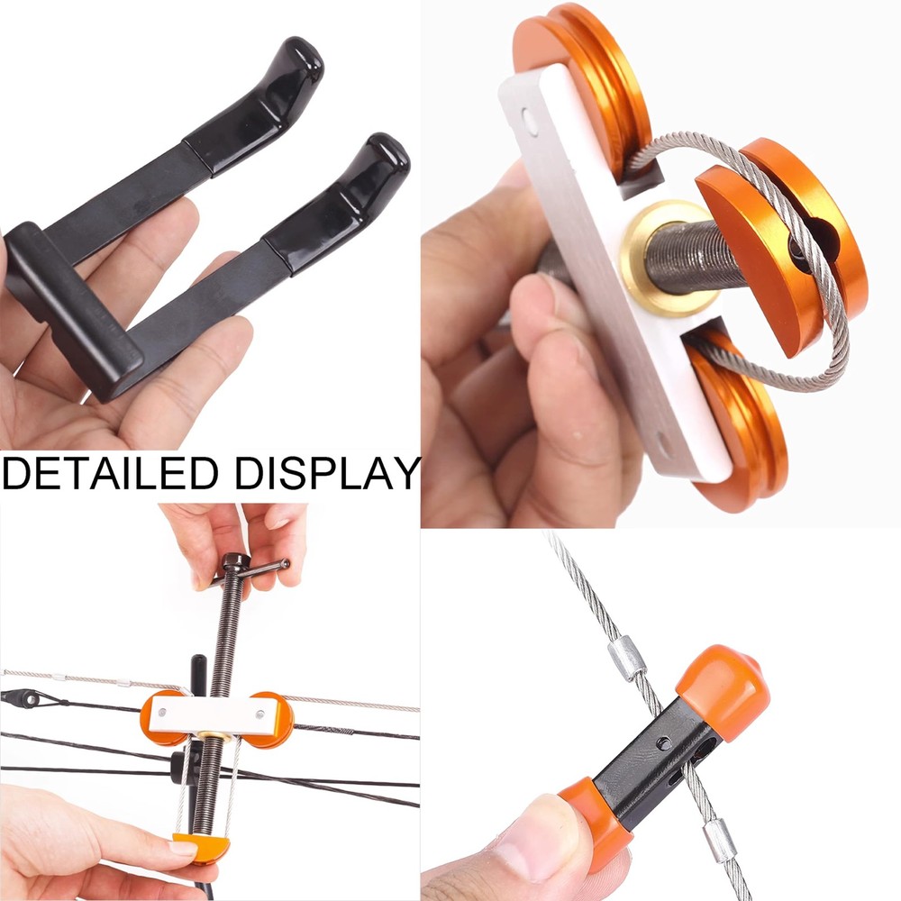 Compound Bow Press Archery Ratchet Bow Press Portable Universal Compound Bows...