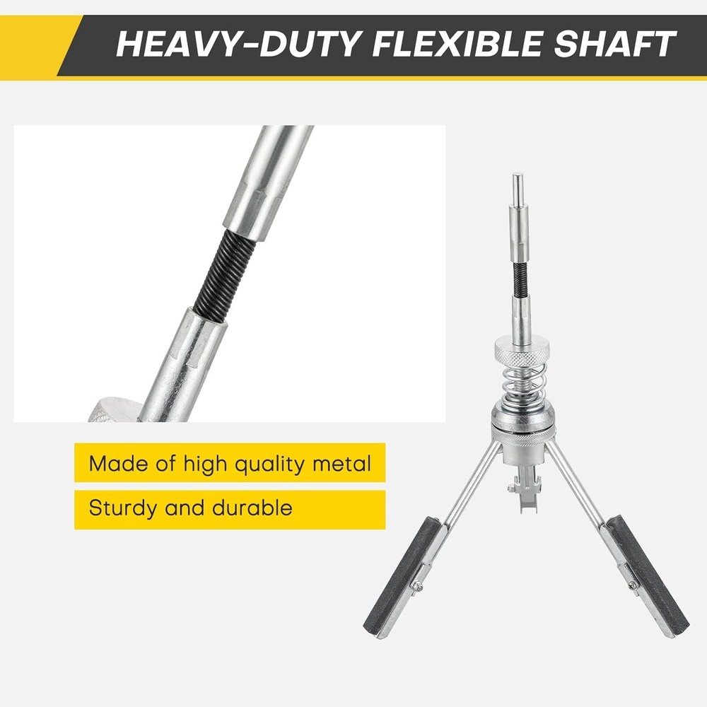Engine Cylinder Hone Tool | 2" to 7" Diameter Adjustable Deglazer with Extra 3PC