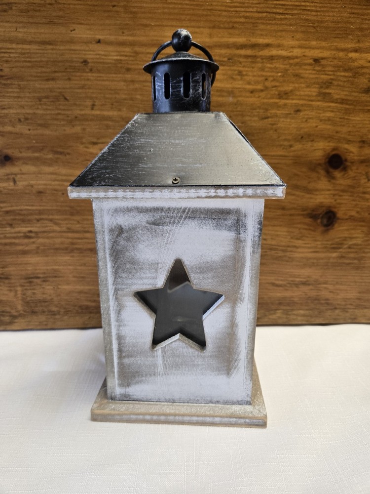 White Lantern with Country Star White