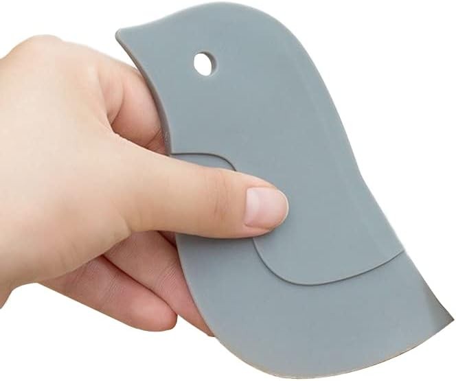 3pc Generic Multifunction Cute Cartoon Scraper Kitchen Baking Tool Scraper Oil