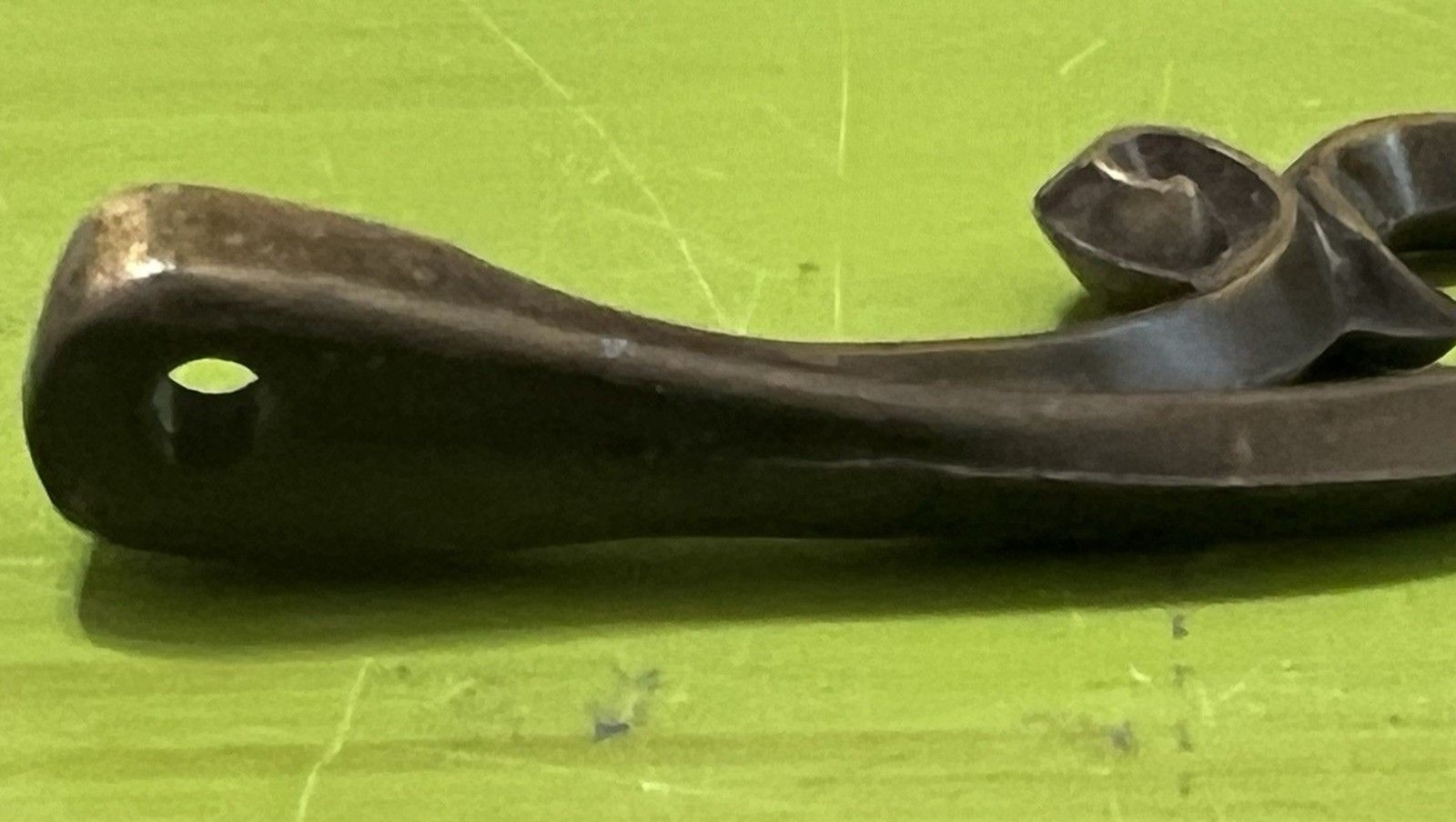 Lot of 4 Brass Vintage Drawer Pulls Closet Handles 8" Length