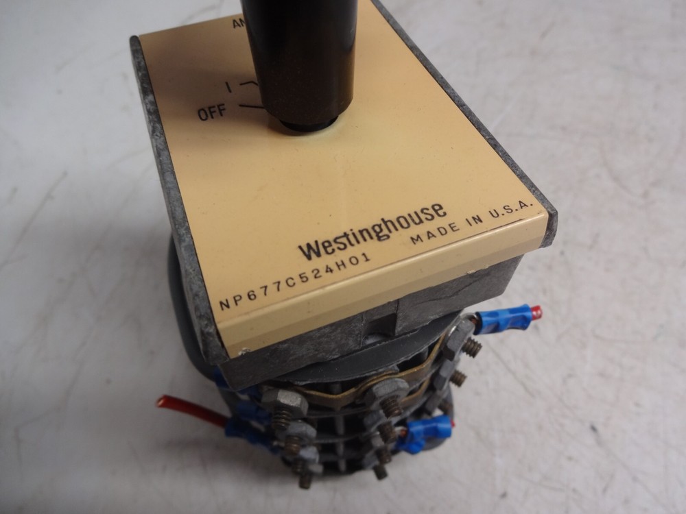 Westinghouse Np677c524h01 Ammeter Switch