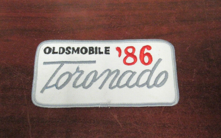 Oldsmobile '86 Toronado NEW 5 x 2 1/2 Patch - Sew On