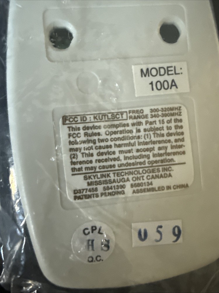 Skylink 100A Garage Door Opener