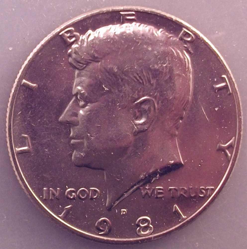 1981 P Kennedy Half Dollar Coin - Uncirculated