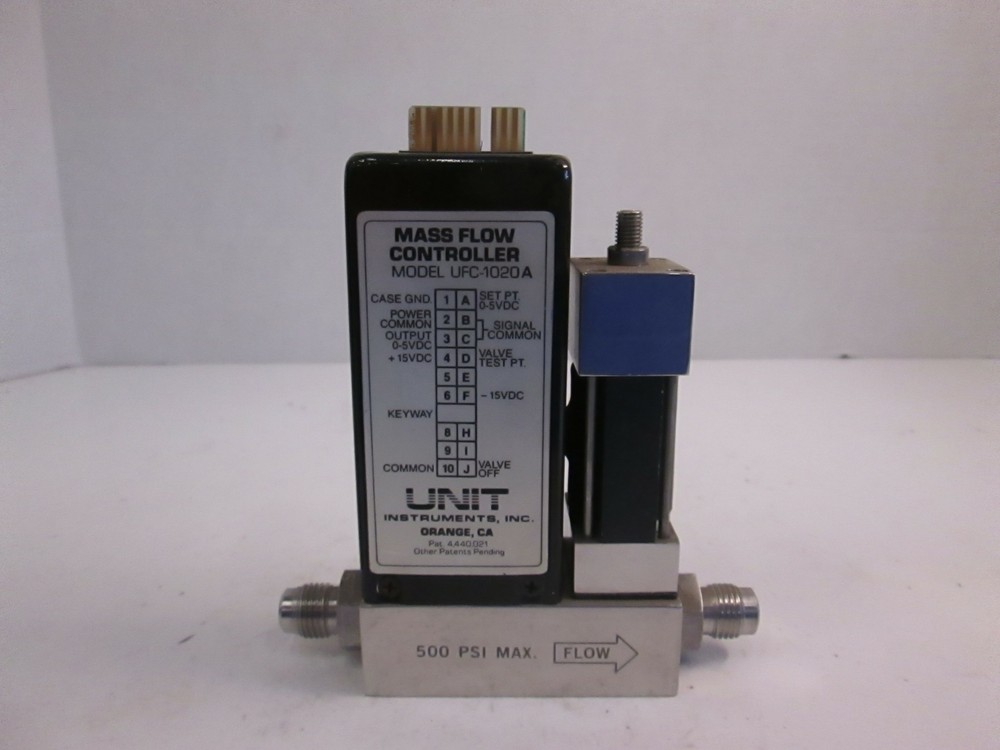 Unit UFC-1020A Mass Flow Controller MFC, N2, 500 SCCM